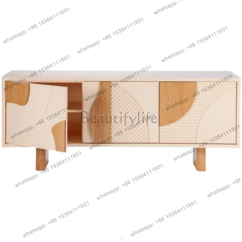 2026 Nordic modern simple dining side cabinet, living room storage, tea cabinet
2026 Nordic modern simple dining side cabinet, living room storage, tea cabinet