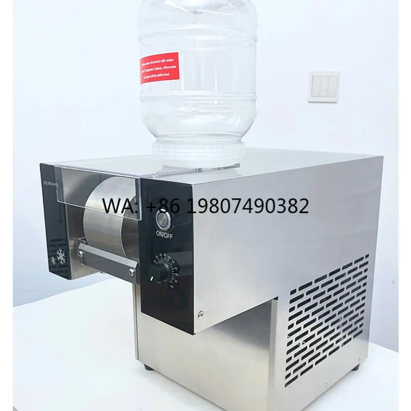 220kg/day Snowflake Ice Maker, Commercial Household Milk Shaving Dessert Machine
220kg/day Snowflake Ice Maker, Commercial Household Milk Shaving Dessert Machine