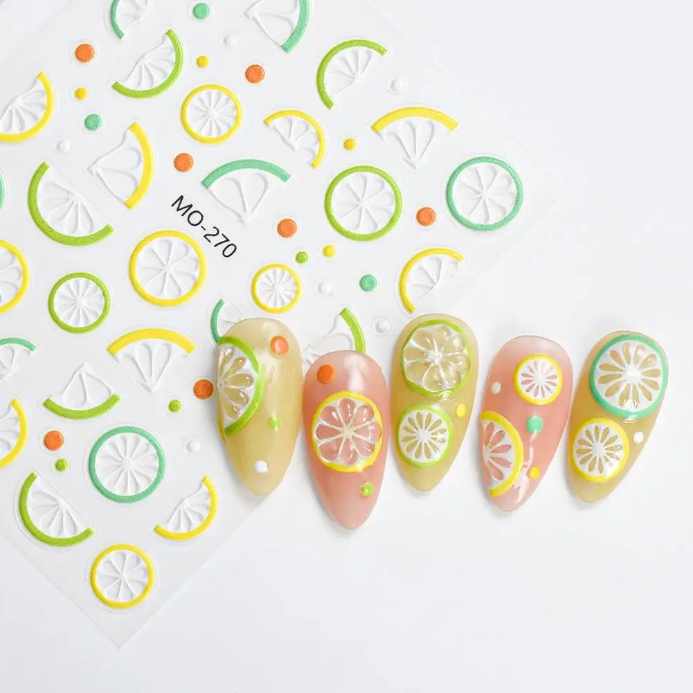 Fruit Nail Stickers Colorful Nail Art Stickers Decor Self-Adhesive Cartoon Fruit Nail Sticker For Women Girl Nail Sticker T H8K5
Fruit Nail Stickers Colorful Nail Art Stickers Decor Self-Adhesive Cartoon Fruit Nail Sticker For Women Girl Nail Sticker T H8K5