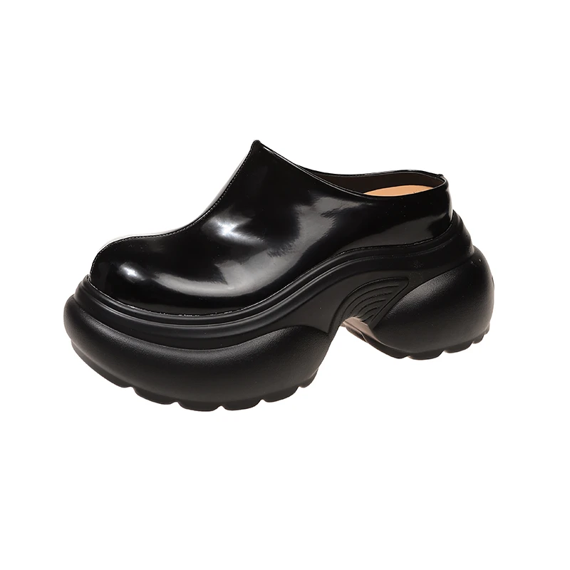 7cm Leather Breathable Sandals Flats Round Toe Slipper Hollow Slip on Platform Wedge High Women Shoes Summer Vulcanized Shoes
7cm Leather Breathable Sandals Flats Round Toe Slipper Hollow Slip on Platform Wedge High Women Shoes Summer Vulcanized Shoes