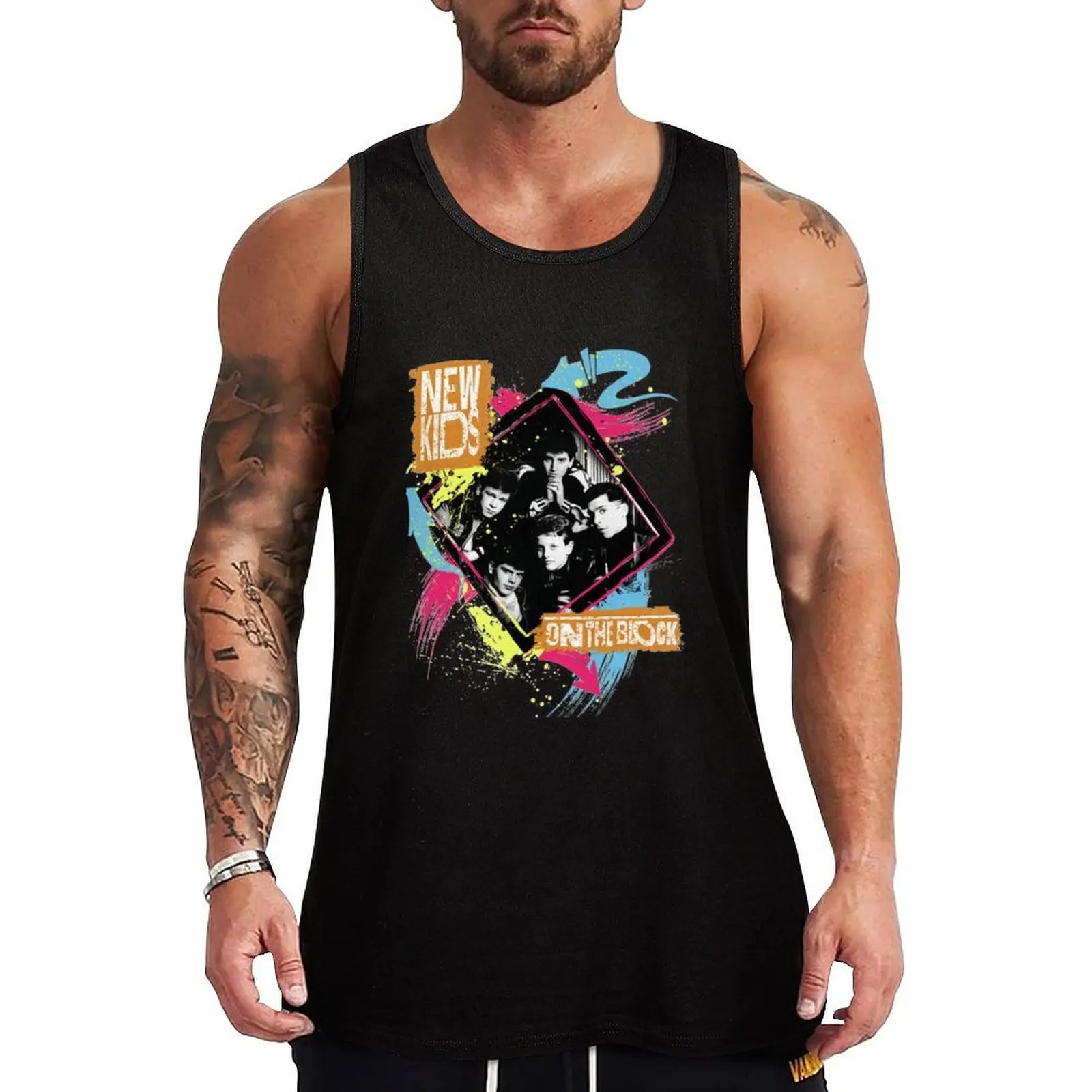 NKOTB Men&x27;s Retro Classic . Tank Top Bodybuilding Tank Top Sleeveless Gym Fitness Shirt
NKOTB Men&x27;s Retro Classic . Tank Top Bodybuilding Tank Top Sleeveless Gym Fitness Shirt