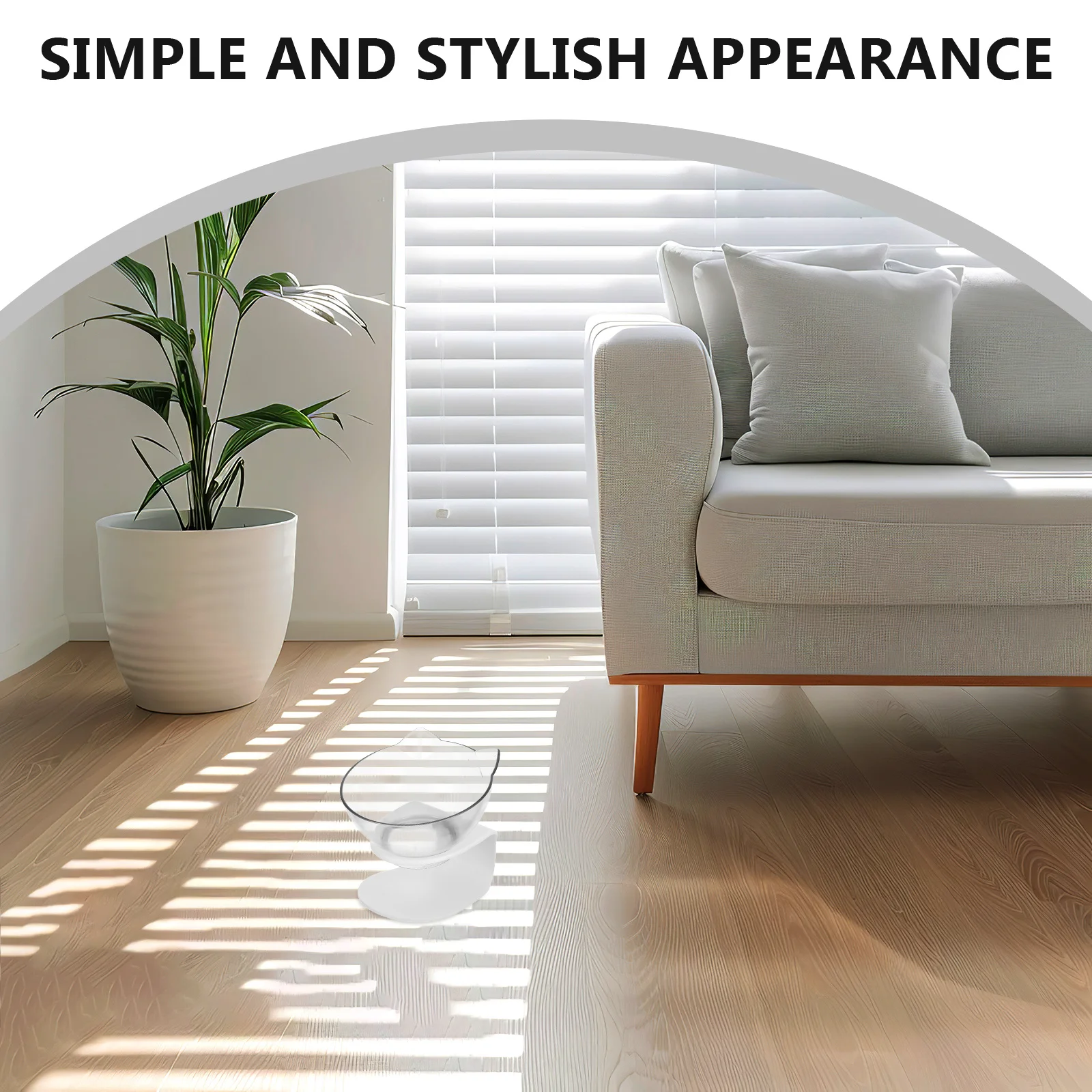 1 pc 1 Set 15° Inclined Transparent Pet Feeding Dish Detachable Non-Slip Base Easy Feeder Pet Bowl Cat Drinking Bowl
1 pc 1 Set 15° Inclined Transparent Pet Feeding Dish Detachable Non-Slip Base Easy Feeder Pet Bowl Cat Drinking Bowl