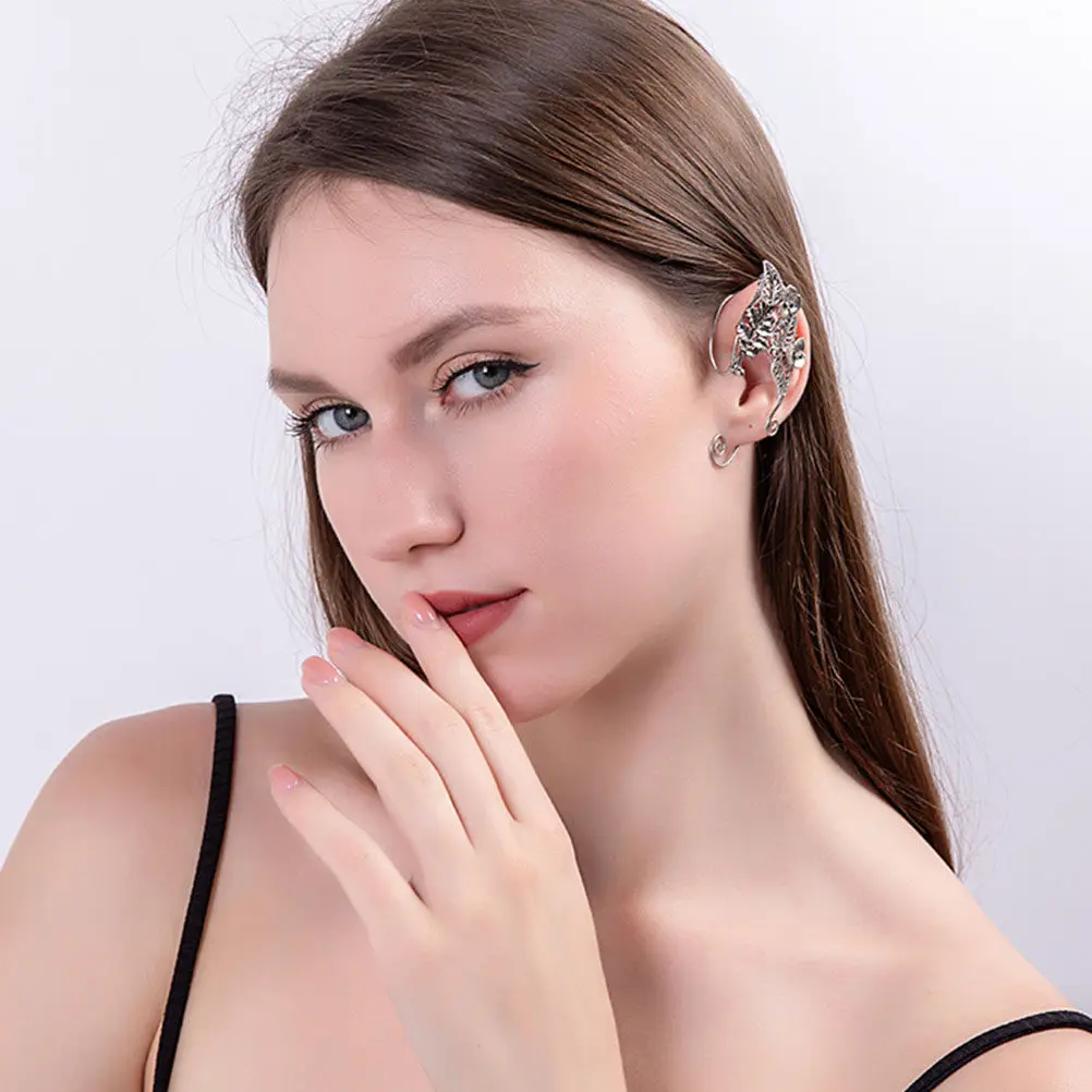 Elegant Women Elves Ear Bone Clip Non-Piercing Ear Cuff Fashion Jewelry Gift for Teens Wife Women Earring
Elegant Women Elves Ear Bone Clip Non-Piercing Ear Cuff Fashion Jewelry Gift for Teens Wife Women Earring