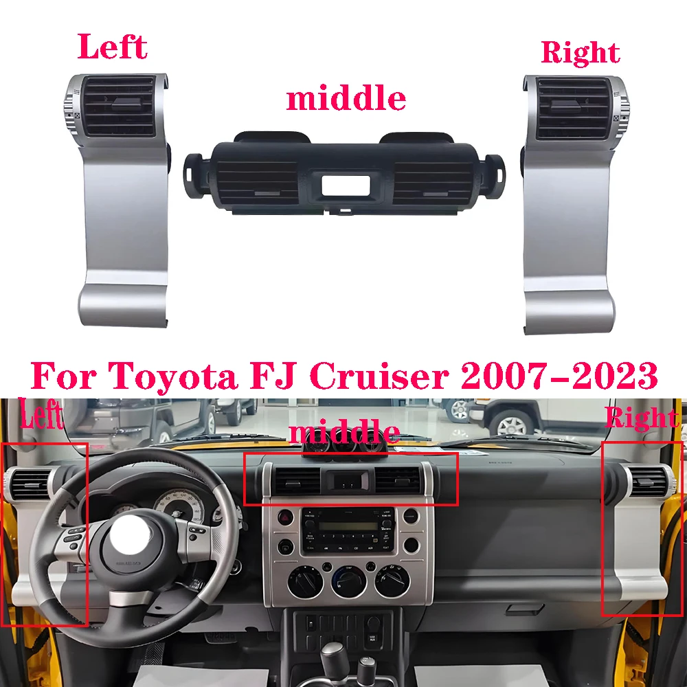 Air Outlet Grille Dash Air Conditioner Ventilation Assembly 55650-35080 For Toyota FJ Cruiser 2007-2023 Driver& Passenger
Air Outlet Grille Dash Air Conditioner Ventilation Assembly 55650-35080 For Toyota FJ Cruiser 2007-2023 Driver& Passenger