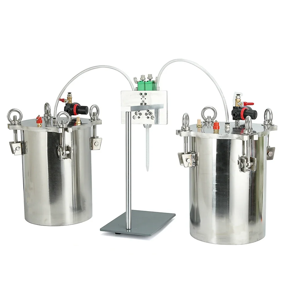 Two Component Mixing Automatic Glue Filling Dispensing Machine Manual Pressure Barrel AB Glue Dispenser Electric Power Source
Two Component Mixing Automatic Glue Filling Dispensing Machine Manual Pressure Barrel AB Glue Dispenser Electric Power Source
