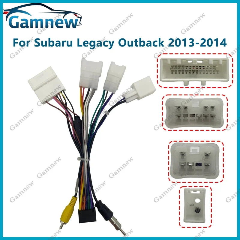 Car Stereo Audio 16PIN Android MP5 Power Core Cable Adapter for SUBARU LEGACY OUTBACK 2013+ Wiring Harness
Car Stereo Audio 16PIN Android MP5 Power Core Cable Adapter for SUBARU LEGACY OUTBACK 2013+ Wiring Harness