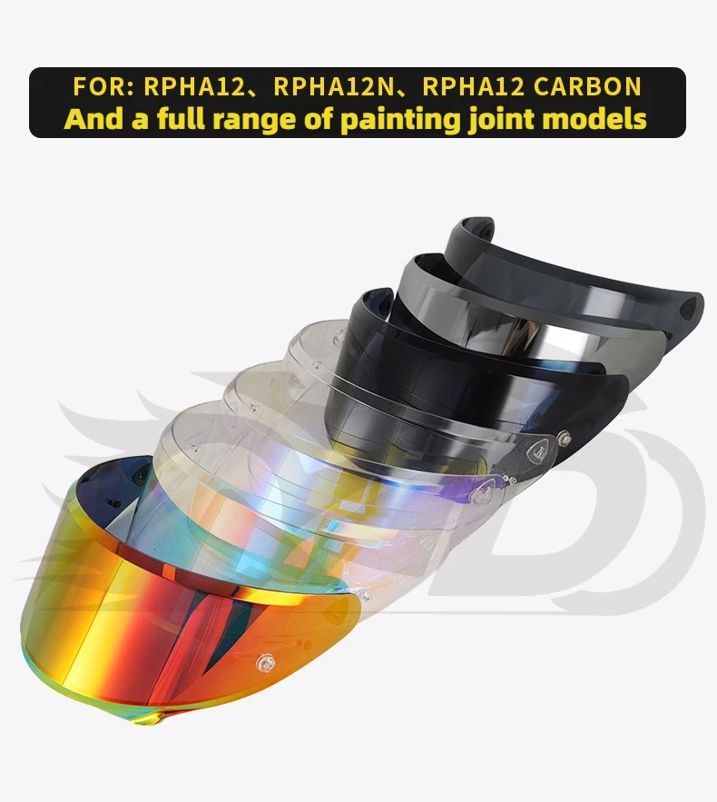 Motorcycle Helmet HJ-42 Lens For RPHA-12/RPHA12N/RPHA-12CARBON Model All Series capacete de moto visor cascos para moto
Motorcycle Helmet HJ-42 Lens For RPHA-12/RPHA12N/RPHA-12CARBON Model All Series capacete de moto visor cascos para moto