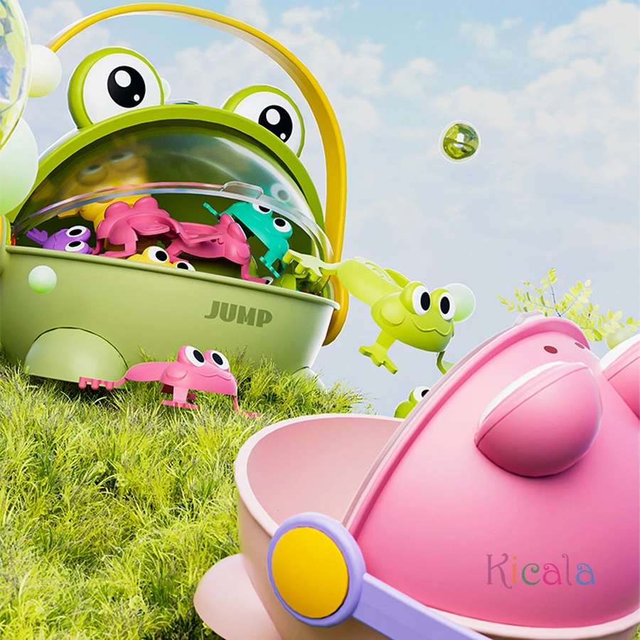 Baby Frog Jumping Game with Storage Basket Parent-child Interactive Press Bounce Frog Toy Educational Hand-eye Coordination Toys
Baby Frog Jumping Game with Storage Basket Parent-child Interactive Press Bounce Frog Toy Educational Hand-eye Coordination Toys