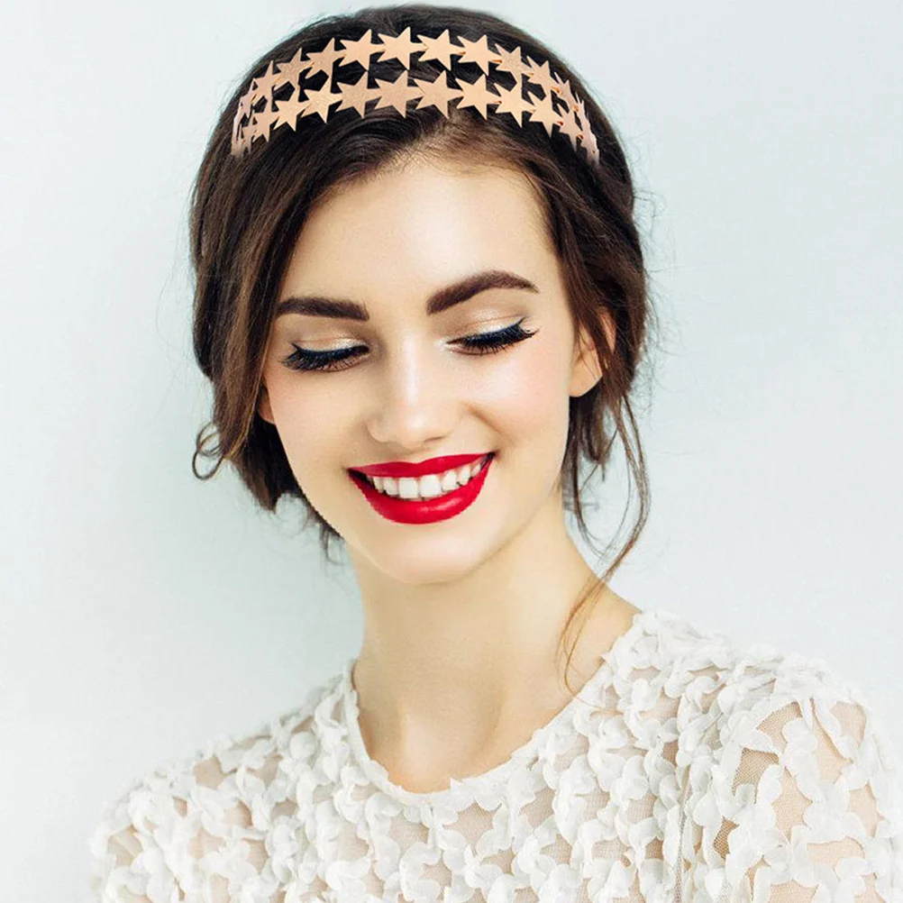 2Pcs Double Layer Bridal Glitter Star Hairbands Metal Headband Wedding Hair Styling Accessories for Women Party
2Pcs Double Layer Bridal Glitter Star Hairbands Metal Headband Wedding Hair Styling Accessories for Women Party