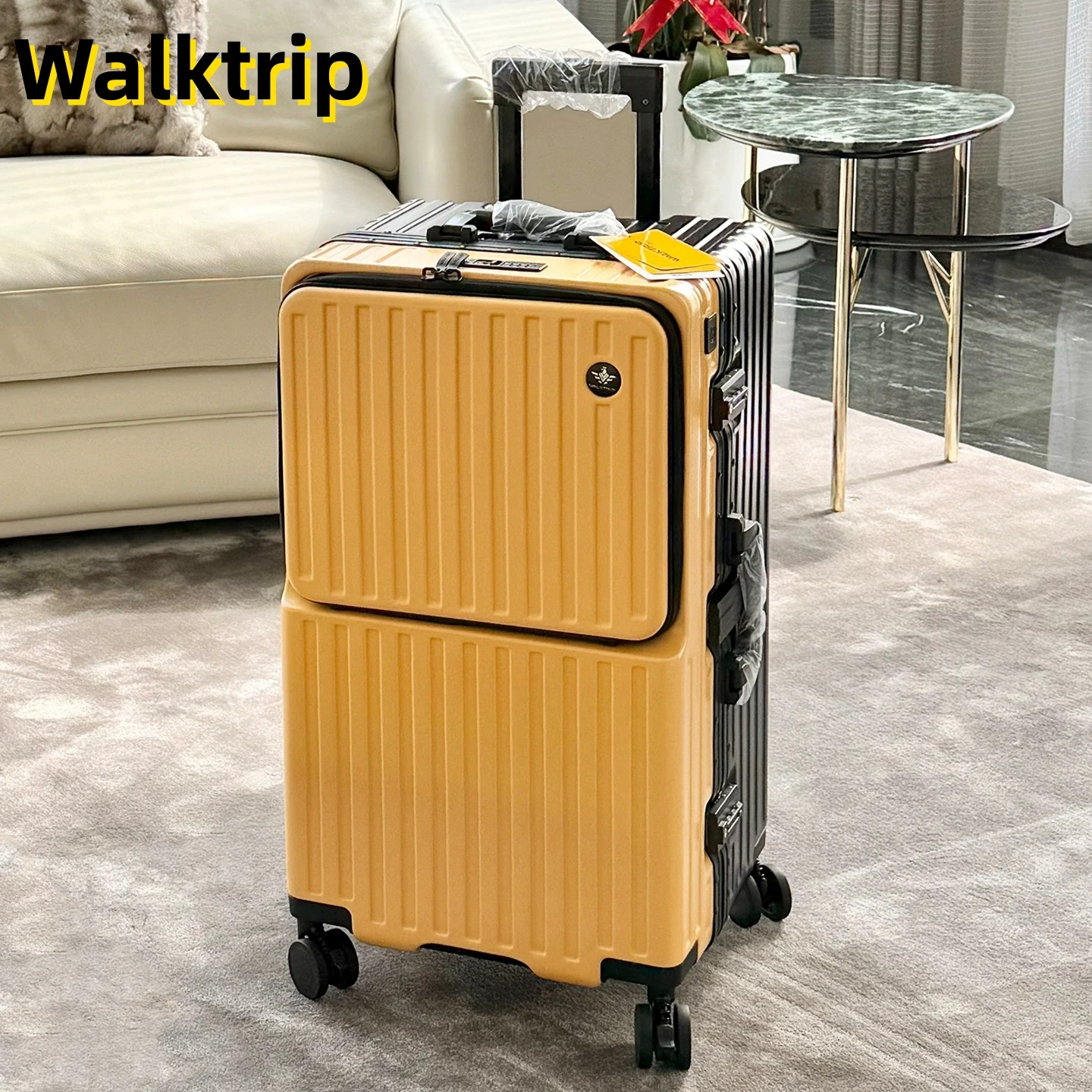 Rolling Luggage Front Opening Pocket Women Suitcase PC Material with Aluminum Frame TSA Lock Charging Port Travel 20/24/26inch
Rolling Luggage Front Opening Pocket Women Suitcase PC Material with Aluminum Frame TSA Lock Charging Port Travel 20/24/26inch