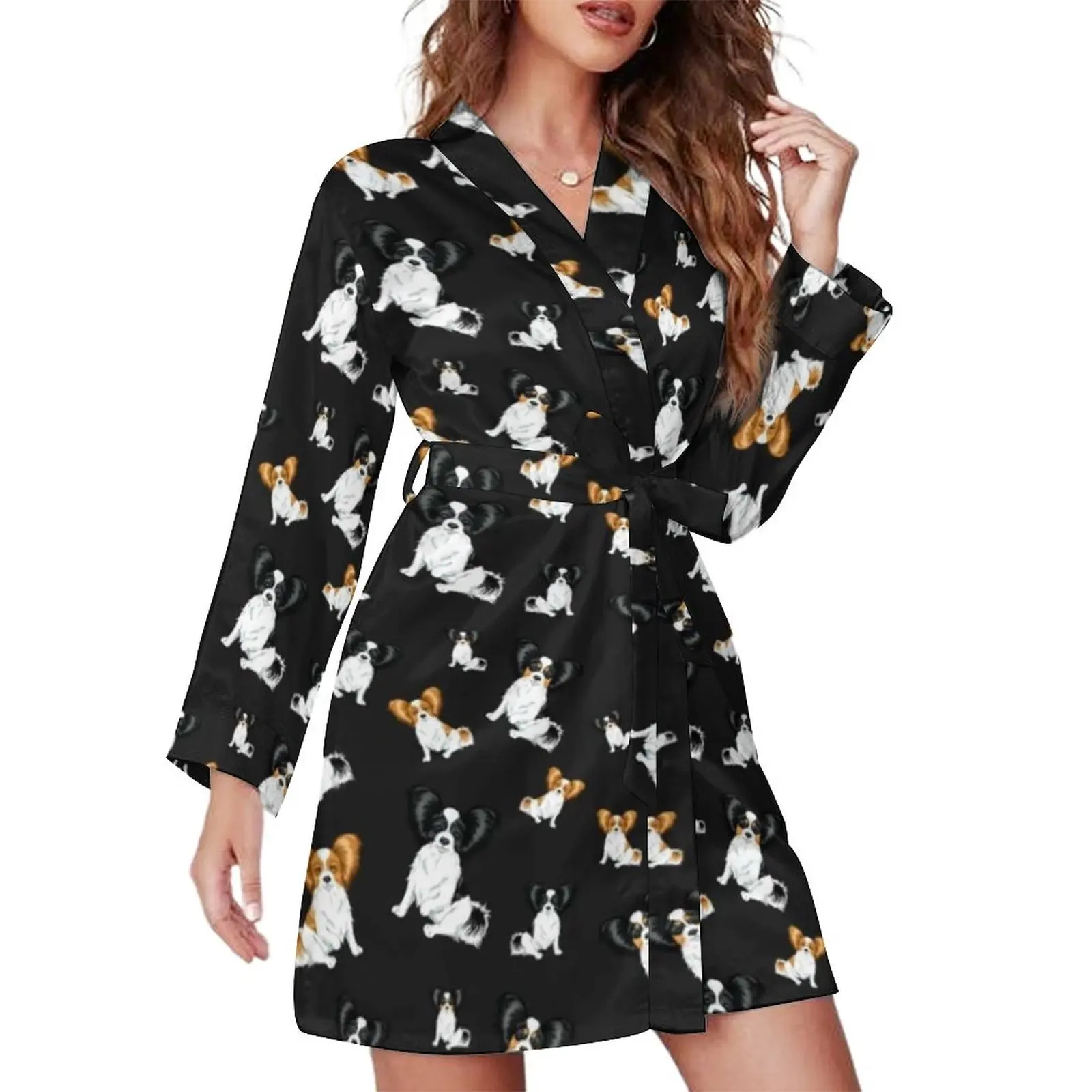 Papillon Dog Pajama Robe Pet Wrap Big Size Halloween Dress Fashion Lady Style Sleepwear
Papillon Dog Pajama Robe Pet Wrap Big Size Halloween Dress Fashion Lady Style Sleepwear