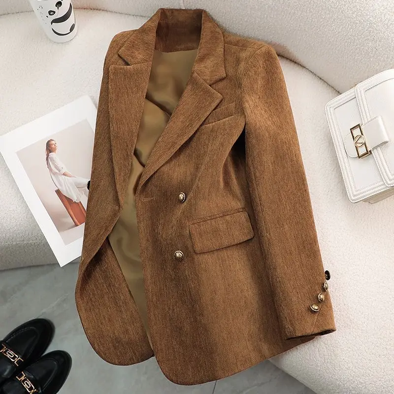 casual blazer blazer azul marino mujer tweed Button casual female blazers jacket female tailored coat traf
casual blazer blazer azul marino mujer tweed Button casual female blazers jacket female tailored coat traf