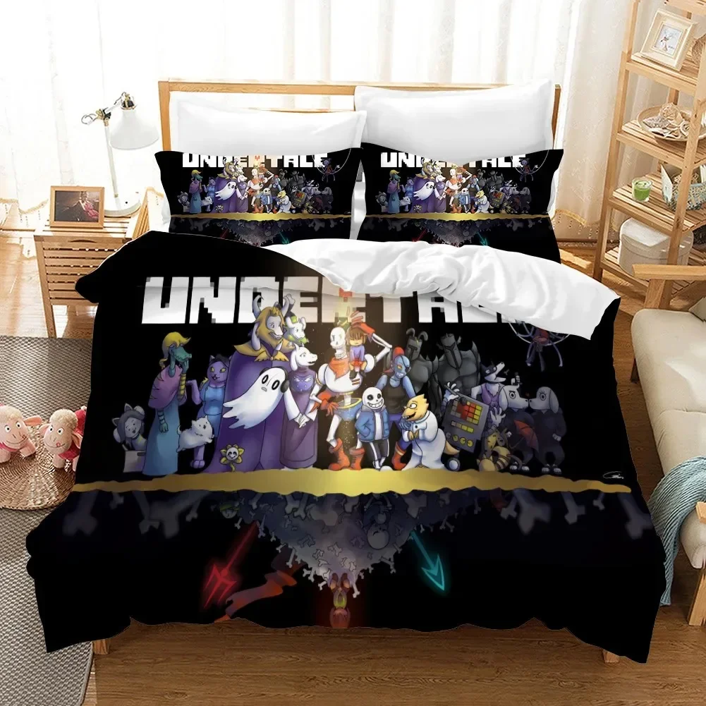 Undertalel 3D Printed Bedding Set 3d Cartoon Duvet Cover Set Pillow Case Twin Full Queen King Size Bed Linen Bed Sets
Undertalel 3D Printed Bedding Set 3d Cartoon Duvet Cover Set Pillow Case Twin Full Queen King Size Bed Linen Bed Sets