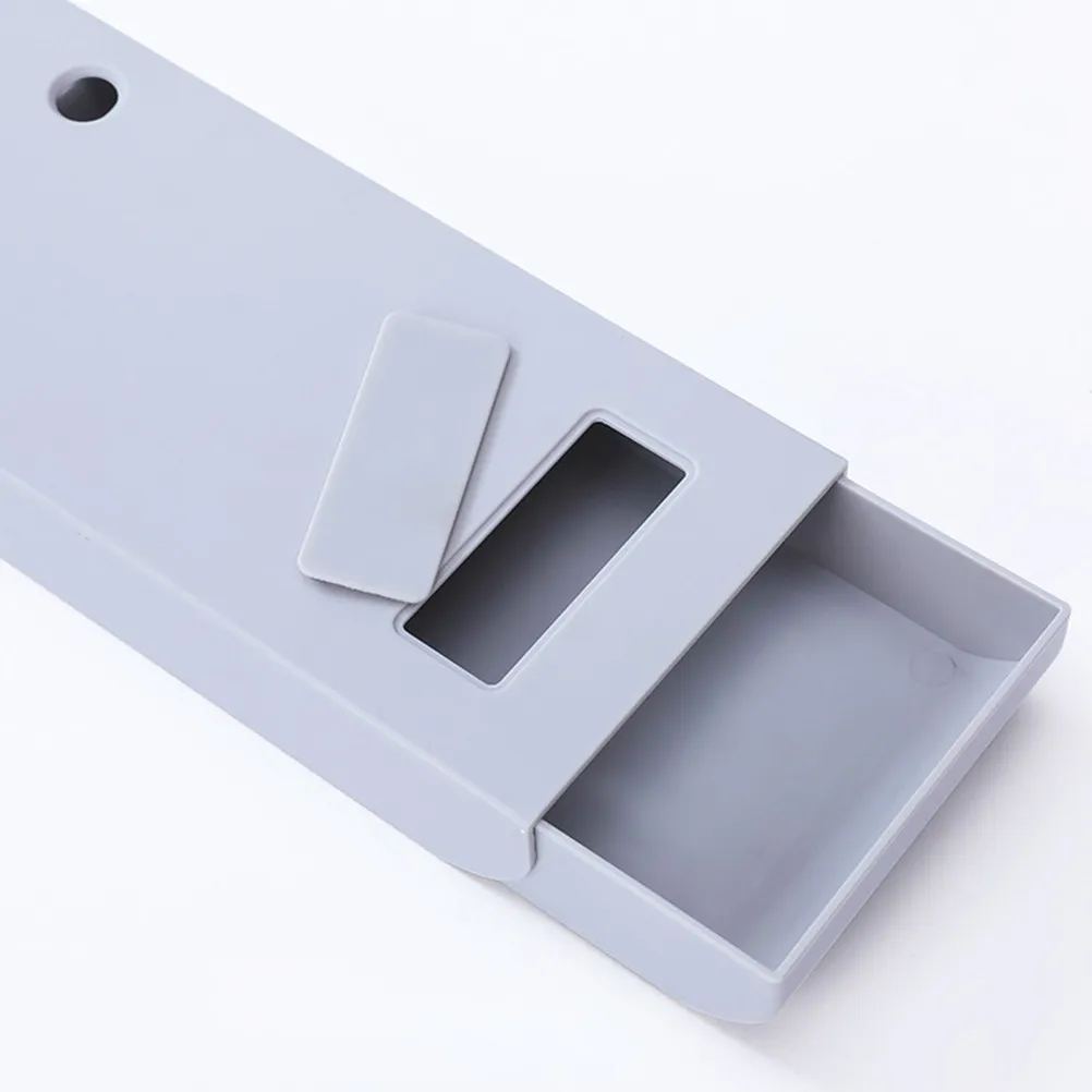 1Pcs Adhesive Pen Box Grey Drawer Design Under Desk Organizer Invisible Stationery Storage Container for Students Engineers
1Pcs Adhesive Pen Box Grey Drawer Design Under Desk Organizer Invisible Stationery Storage Container for Students Engineers