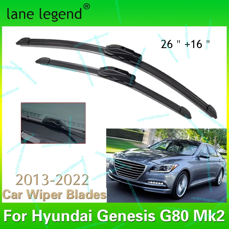 Car Front Wiper Blades For Hyundai Genesis G80 Mk2 DH 2013~2020 2021 2022 Windscreen Windshield Window Car Accessories 2019 2018
Car Front Wiper Blades For Hyundai Genesis G80 Mk2 DH 2013~2020 2021 2022 Windscreen Windshield Window Car Accessories 2019 2018