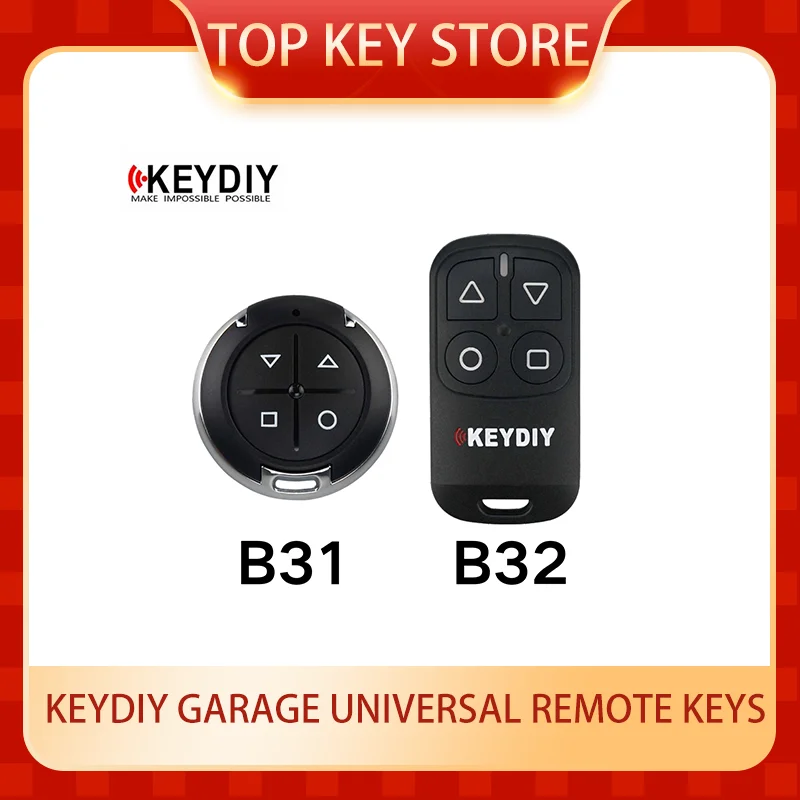 10PCS KeyDiy KD B Series Garage Universal remote keys B31 B32 Work with KD900/KDMAX/KDMINI/KDX2/KDX4
10PCS KeyDiy KD B Series Garage Universal remote keys B31 B32 Work with KD900/KDMAX/KDMINI/KDX2/KDX4