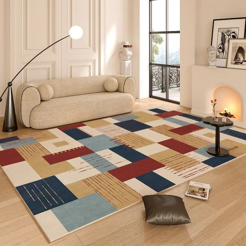 Patchwork Plaid PVC Leather Rug Waterproof Oil-proof Stain-resistant Kitchen Carpet Large Area Non-slip Floor Mats Alfombra 러그
Patchwork Plaid PVC Leather Rug Waterproof Oil-proof Stain-resistant Kitchen Carpet Large Area Non-slip Floor Mats Alfombra 러그
