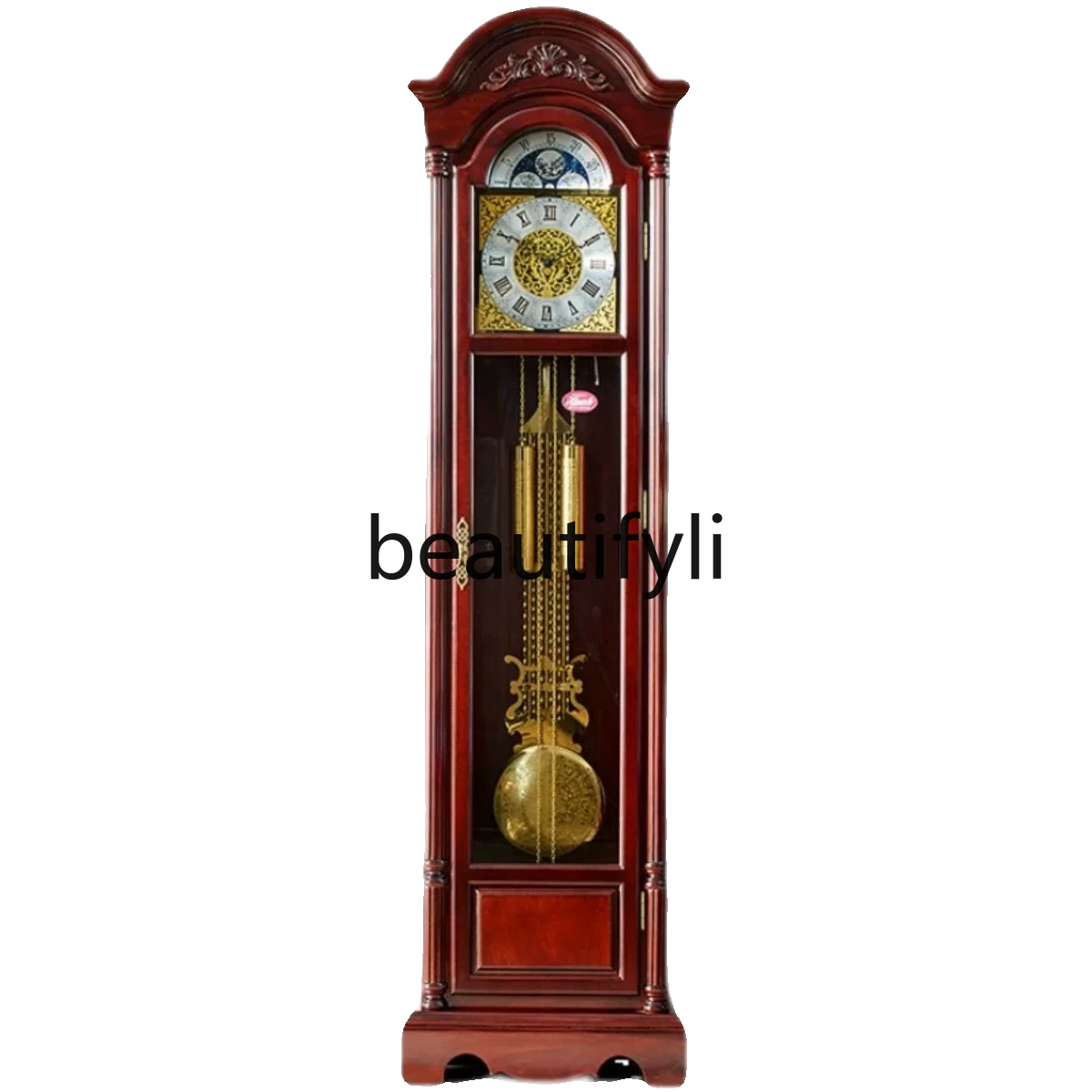 Новые китайские напольные часы с маятником для гостиной, немецкие Helmler Machinery, американские большие часы из цельного дерева
Новые китайские напольные часы с маятником для гостиной, немецкие Helmler Machinery, американские большие часы из цельного дерева