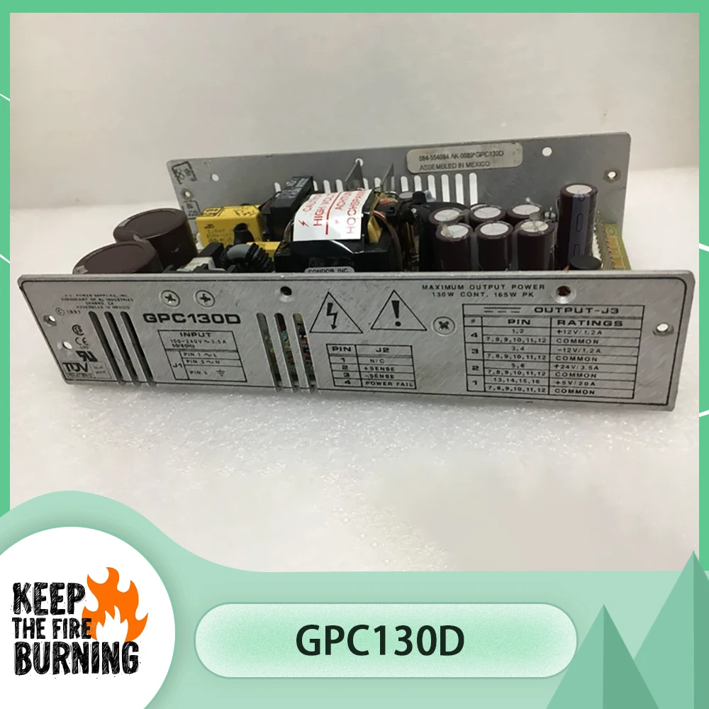 GPC130D Импульсный источник питания +12В1.2А-12В1.2А+24В3.5А+5В20А
GPC130D Импульсный источник питания +12В1.2А-12В1.2А+24В3.5А+5В20А