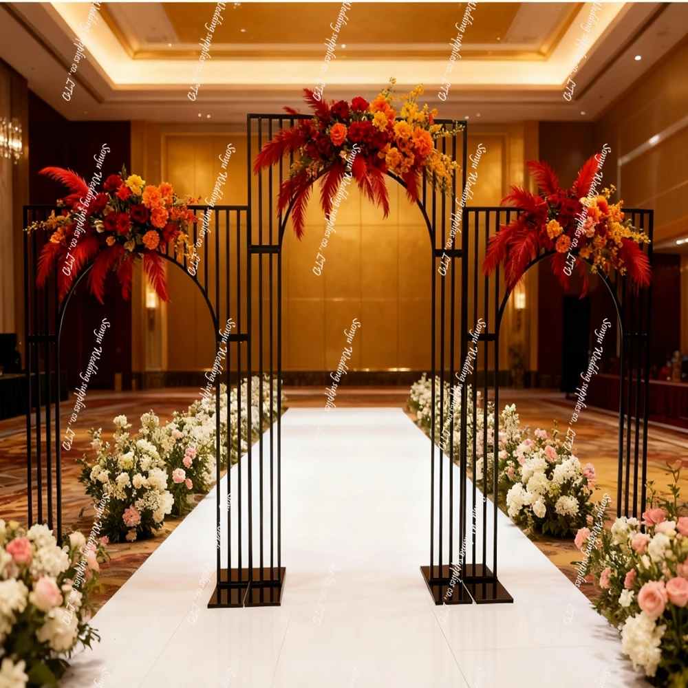3pcs)black Wedding Party Arch Backdrop Stage Decorations Pedestal Aisle Walkway Stand Backdrop for Wedding Decoration
3pcs)black Wedding Party Arch Backdrop Stage Decorations Pedestal Aisle Walkway Stand Backdrop for Wedding Decoration