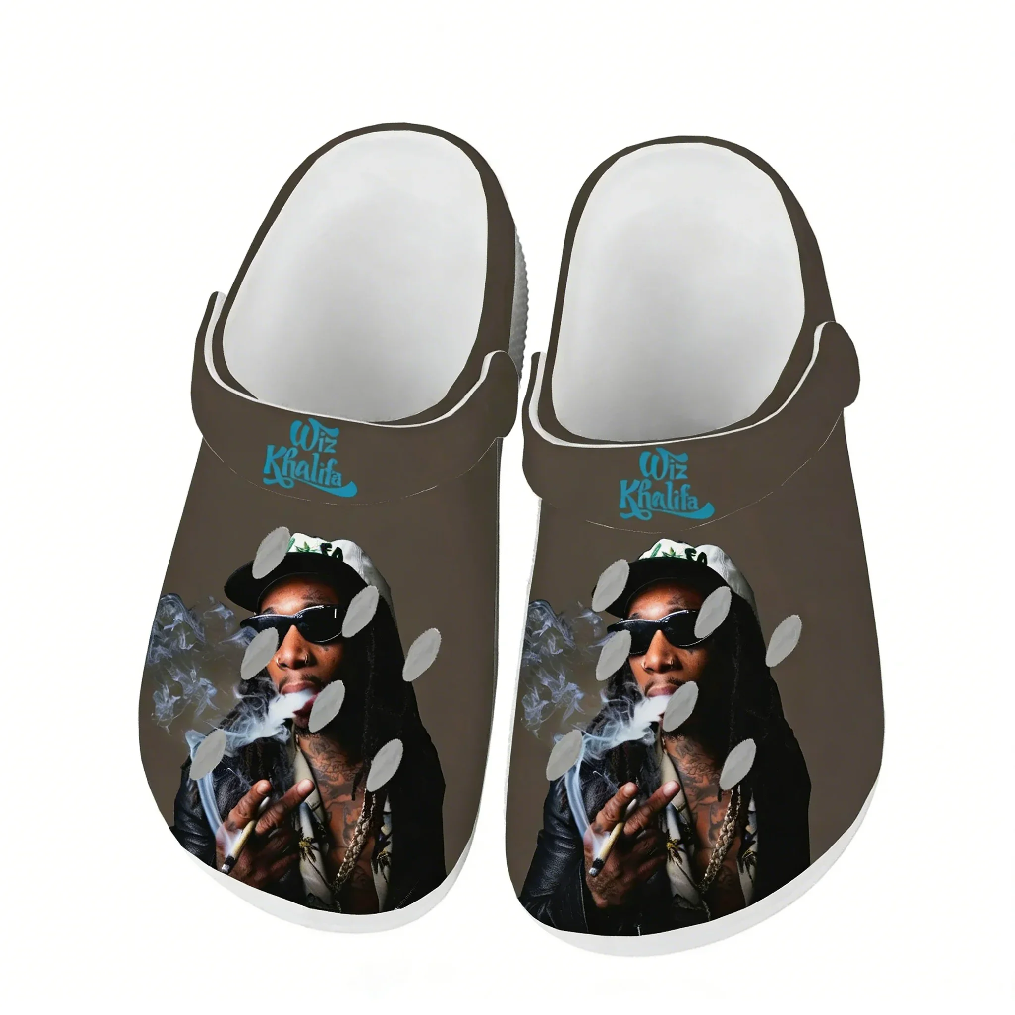 Wiz Khalifa Sandals Men Women Teenager Fashion Water Shoes High Quality Garden Breathable Comfort Beach Custom Slippers
Wiz Khalifa Sandals Men Women Teenager Fashion Water Shoes High Quality Garden Breathable Comfort Beach Custom Slippers