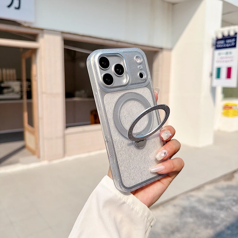 For iPhone 17 16 15 14 13 Pro Max Case ELVEV Magnetic Shockproof PC Transparent with Rotating Ring Cover for iPhone 17E 16E
For iPhone 17 16 15 14 13 Pro Max Case ELVEV Magnetic Shockproof PC Transparent with Rotating Ring Cover for iPhone 17E 16E