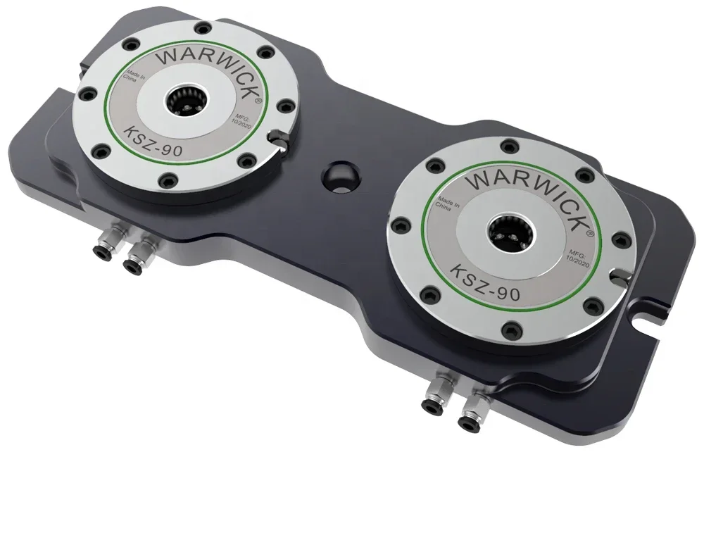 KSZ90-T2 Quick Change Pallet Pneumatic zero point positioning system for cnc machine
KSZ90-T2 Quick Change Pallet Pneumatic zero point positioning system for cnc machine