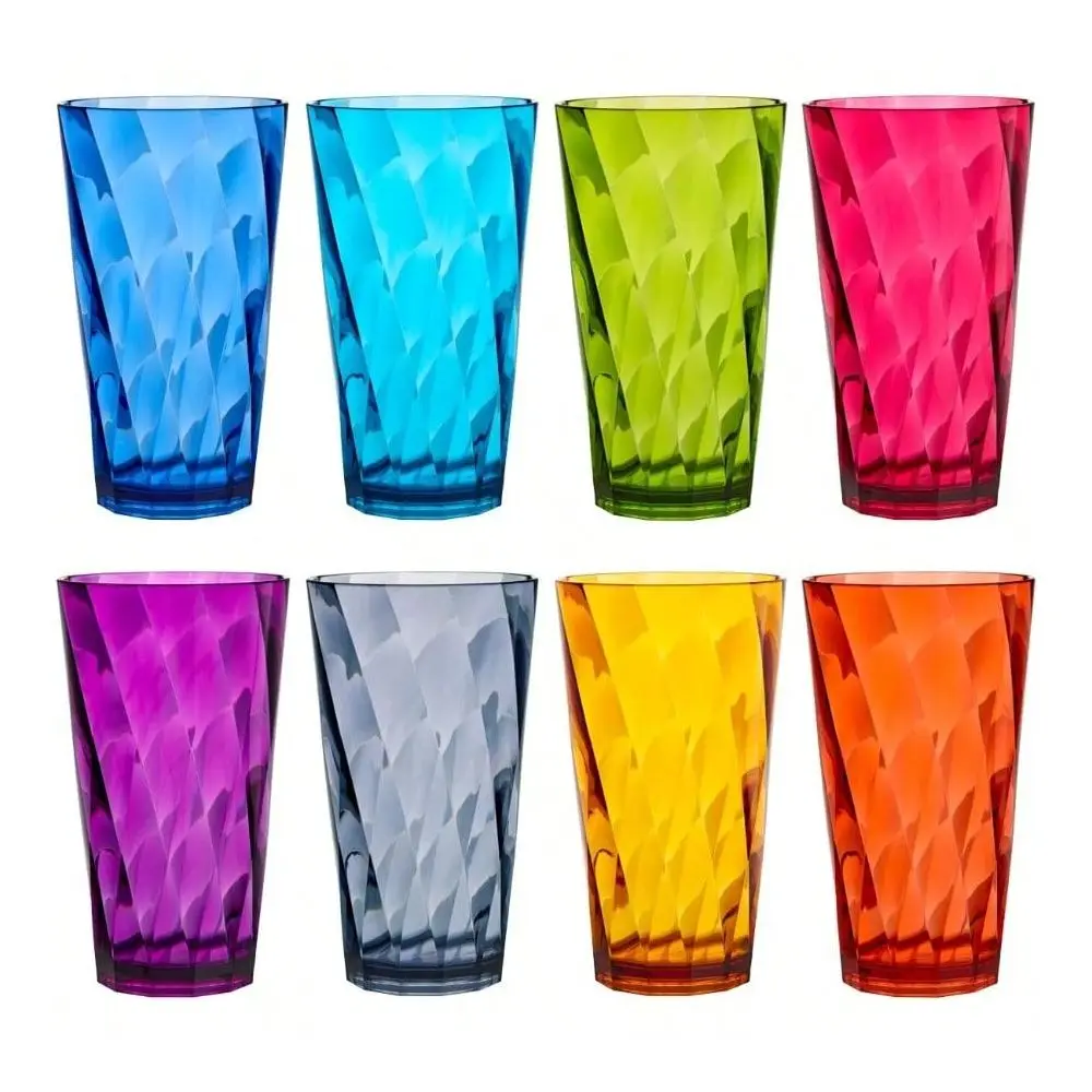 Plastic Reusable Drinking Glasses Set Of 8 20oz Water Cups In Jewel Tone Colors BPAFree Tumblers Made In USA TopRack Dishwasher
Plastic Reusable Drinking Glasses Set Of 8 20oz Water Cups In Jewel Tone Colors BPAFree Tumblers Made In USA TopRack Dishwasher