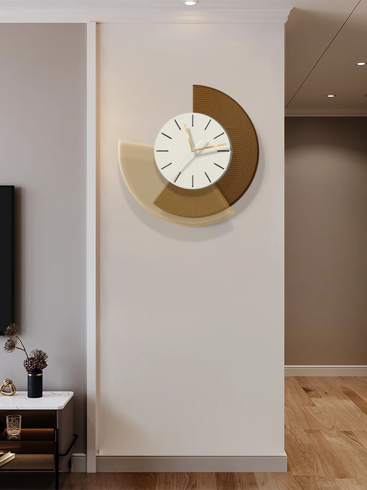 Modern and simple three-dimensional living room, watch, TV background wall, home light luxury watch, wall hanging
Modern and simple three-dimensional living room, watch, TV background wall, home light luxury watch, wall hanging