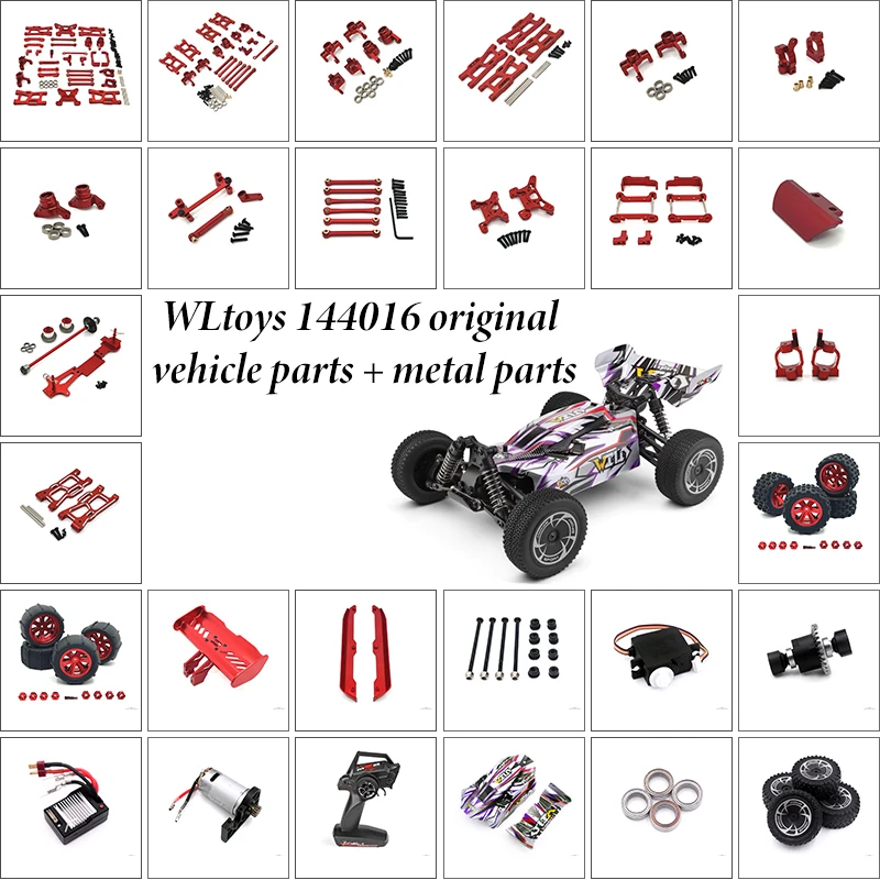 WLtoys 144016 Оригинальные запасные части для автомобиля с дистанционным управлением, приемник двигателя, баланс ESC, чашка рулевого управления, рычаг дифференциала привода шин
WLtoys 144016 Оригинальные запасные части для автомобиля с дистанционным управлением, приемник двигателя, баланс ESC, чашка рулевого управления, рычаг дифференциала привода шин