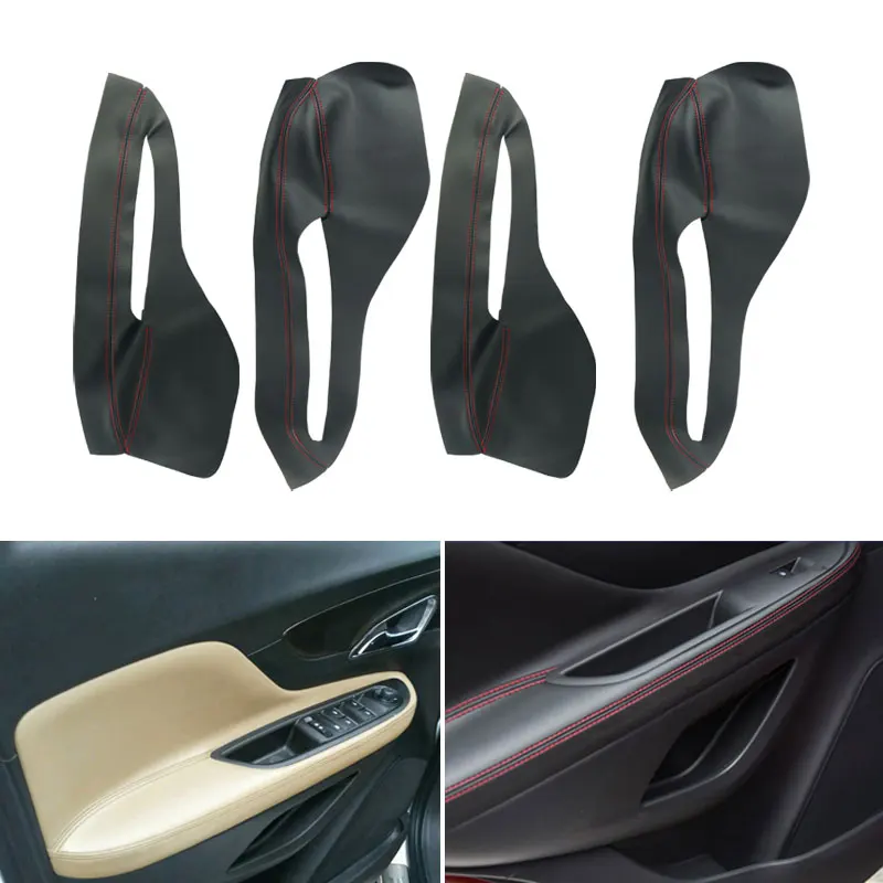 For Buick Encore 2013-2016 4PCS Microfiber Leather Door Armrest Cover Interior Trim With Mount Hardware
For Buick Encore 2013-2016 4PCS Microfiber Leather Door Armrest Cover Interior Trim With Mount Hardware