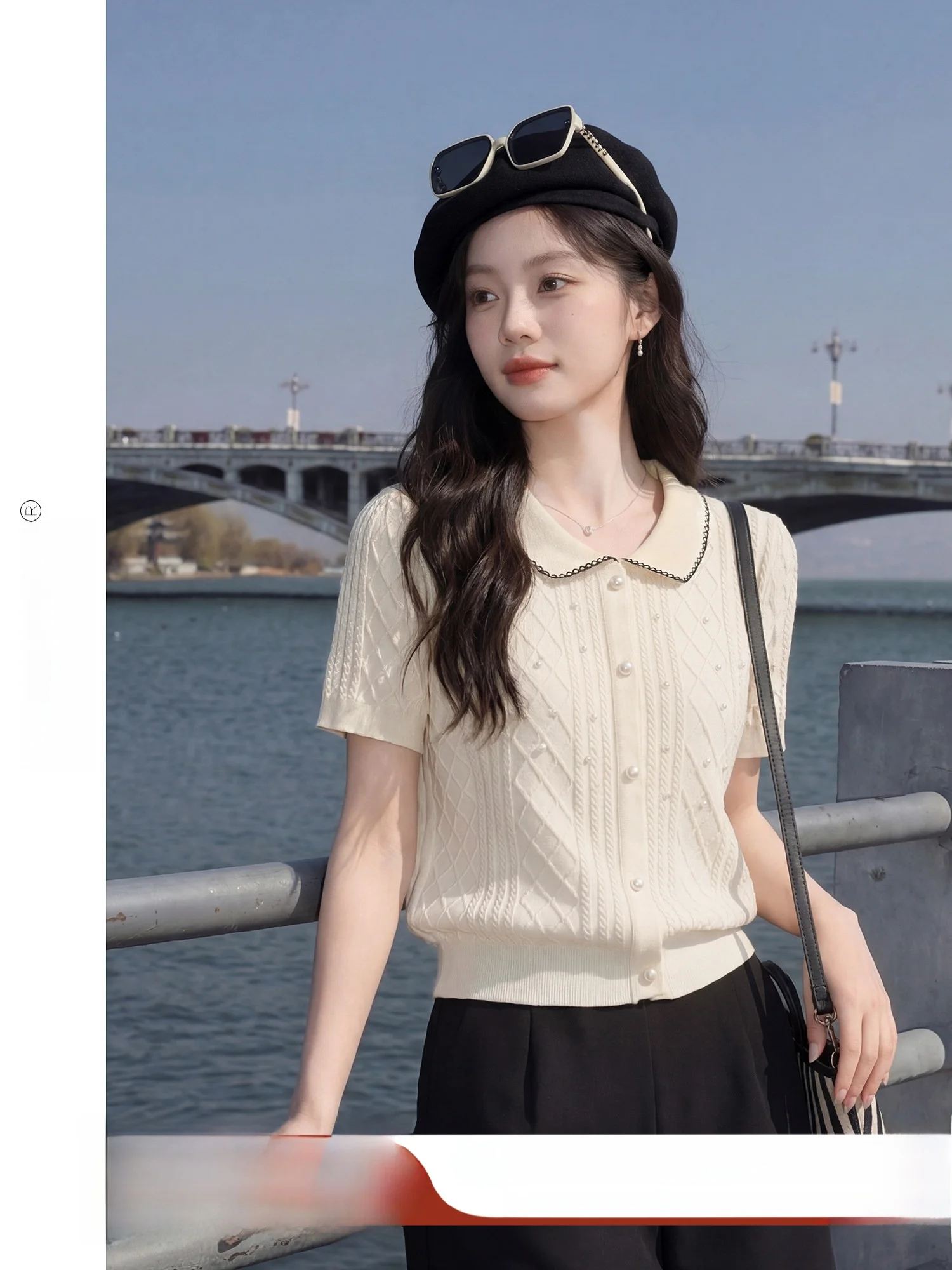 Soft Style Short Sleeve Knitted Sweater Rhombus Pattern Gentle Feel Summer New Arrival Women's Straight Cut Polyester Fiber
Soft Style Short Sleeve Knitted Sweater Rhombus Pattern Gentle Feel Summer New Arrival Women's Straight Cut Polyester Fiber