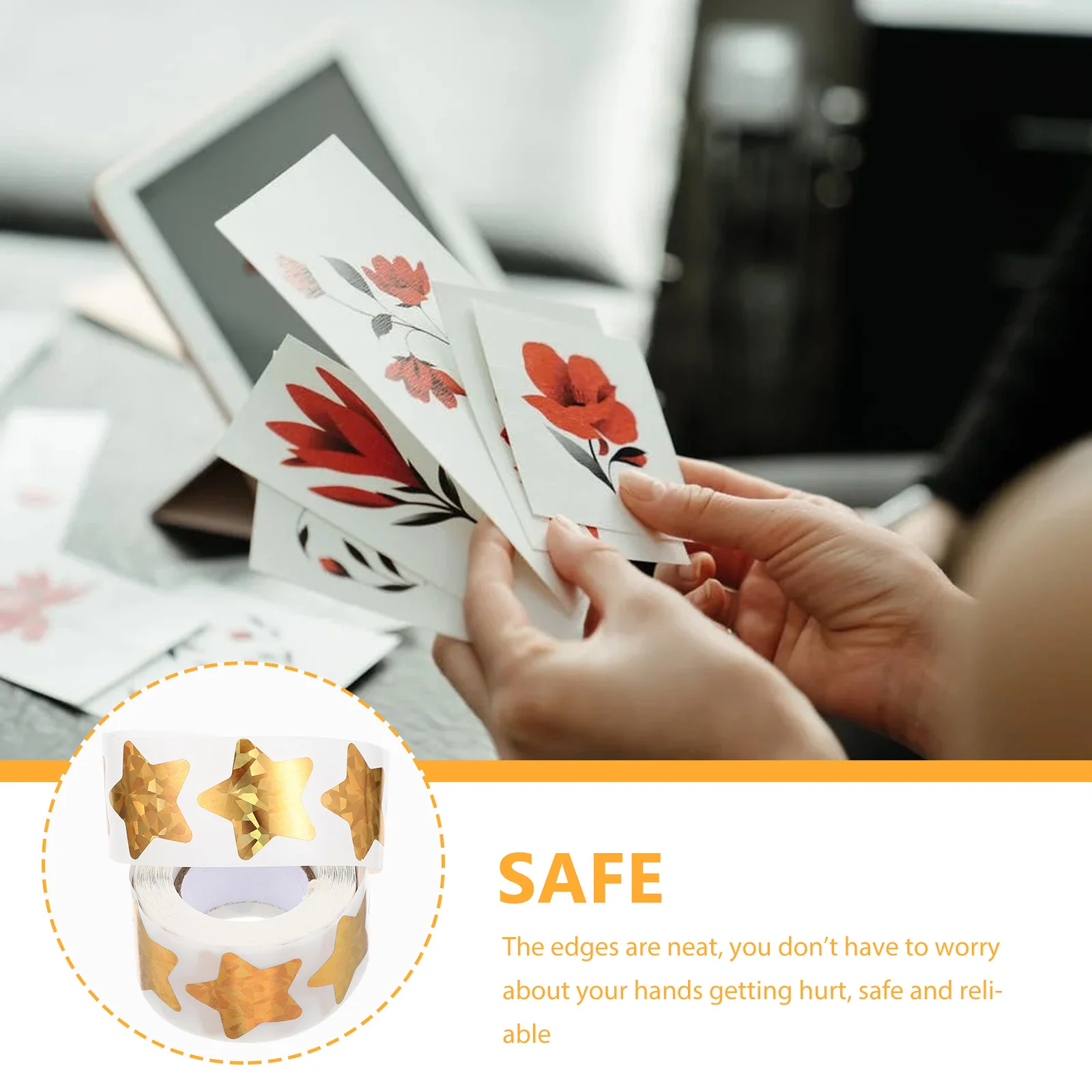 1 Roll Gold Star Stickers Stars Self-Adhesive Miniature For Reward School Office Home Use Removable
1 Roll Gold Star Stickers Stars Self-Adhesive Miniature For Reward School Office Home Use Removable