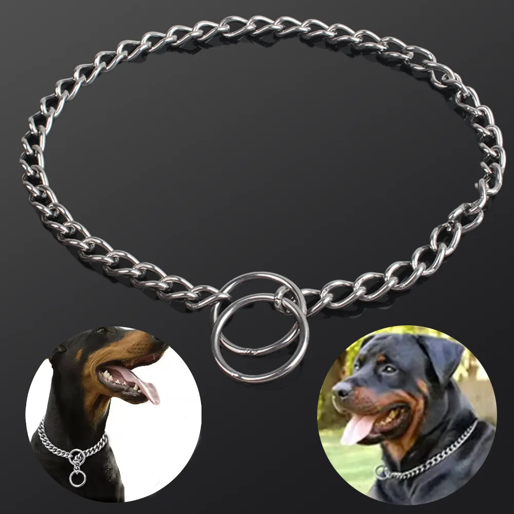 Stainless Steel Dog Collar P-chain Dog Cat Necklace Adjustable Pet Training Collar for Small Medium Large Dog Pet Accessories
Stainless Steel Dog Collar P-chain Dog Cat Necklace Adjustable Pet Training Collar for Small Medium Large Dog Pet Accessories