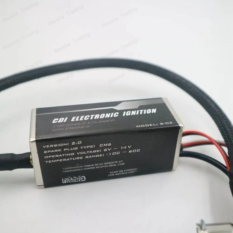 Genuine Parts! Single CM6 Ignition System CDI 15CCBM/20CC/26CC/ 32CC/35CC/56CC/60CC/61CC Petrol engine
Genuine Parts! Single CM6 Ignition System CDI 15CCBM/20CC/26CC/ 32CC/35CC/56CC/60CC/61CC Petrol engine