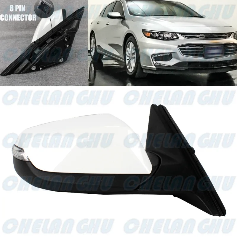 For Chevrolet Malibu 2016 2017 2018 2019 2020 2021 US Version Right Side 8 Pins White Painted Power Adjust Mirror Assembly
For Chevrolet Malibu 2016 2017 2018 2019 2020 2021 US Version Right Side 8 Pins White Painted Power Adjust Mirror Assembly