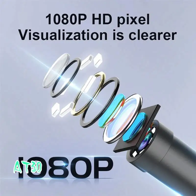 Industrial Endoscope 1080P 4.3 Inch HD Digital Borescope Inspection Camera IP67 Waterproof Camera 3 Meters-AT30
Industrial Endoscope 1080P 4.3 Inch HD Digital Borescope Inspection Camera IP67 Waterproof Camera 3 Meters-AT30