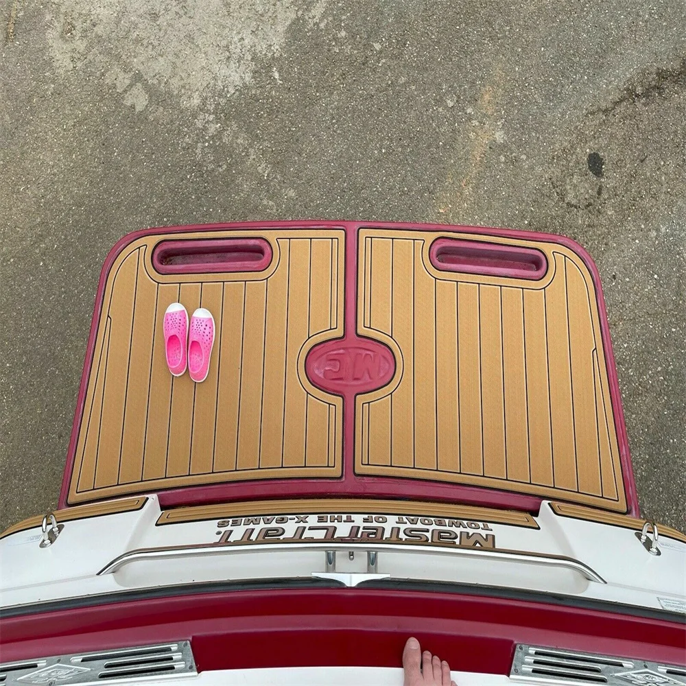 2004-2011 mastercraft X STARS wimming platform1/4" 6mm EVA faux teak floor mat SeaDek MarineMat Gatorstep Style Self Adhesive
2004-2011 mastercraft X STARS wimming platform1/4" 6mm EVA faux teak floor mat SeaDek MarineMat Gatorstep Style Self Adhesive