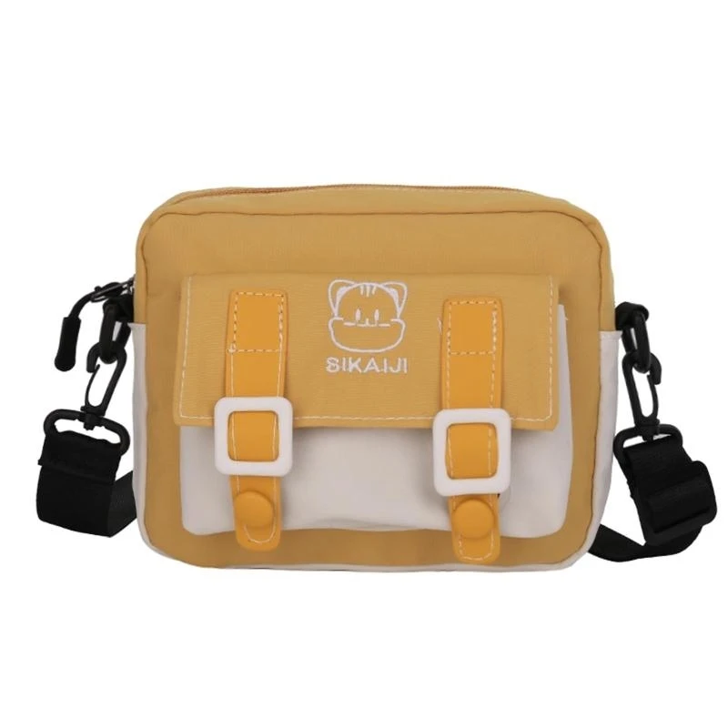Women Nylon Bag Bear Embroidery Student Shoulder Crossbody Bags Small Satchel Reusable Beach Purse
Women Nylon Bag Bear Embroidery Student Shoulder Crossbody Bags Small Satchel Reusable Beach Purse