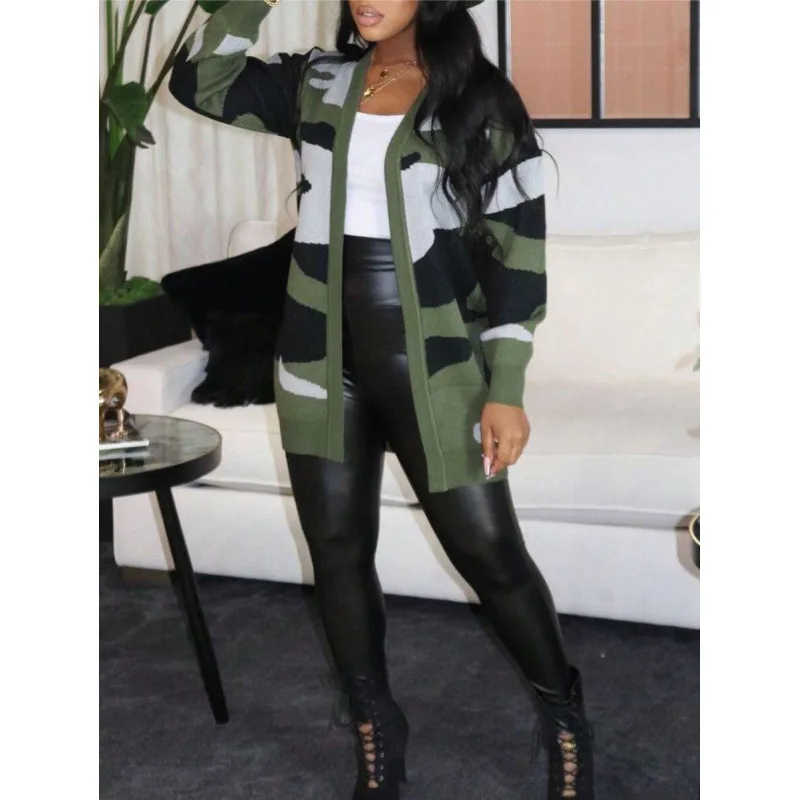 Women's Camouflage Knitted Coat Ultra Thin Spring Outerwear Fashionable Knitwear Ultra Light Material Online And Offline Avai...
Women's Camouflage Knitted Coat Ultra Thin Spring Outerwear Fashionable Knitwear Ultra Light Material Online And Offline Avai...
