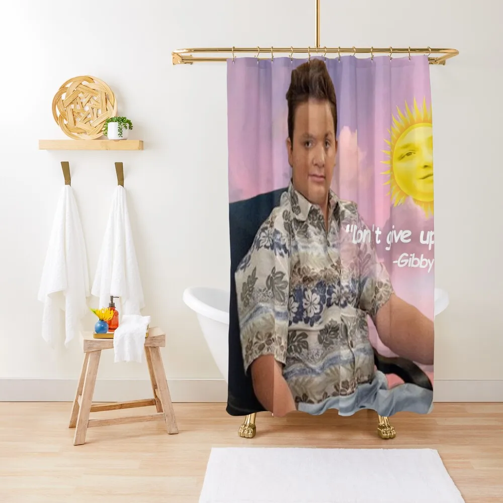 Gibby say Don't give up. iCarly Shower Curtain Bathroom Shower For Bathrooms With Beautiful Designs Bathroom Decor Curtain 
Gibby say Don't give up. iCarly Shower Curtain Bathroom Shower For Bathrooms With Beautiful Designs Bathroom Decor Curtain