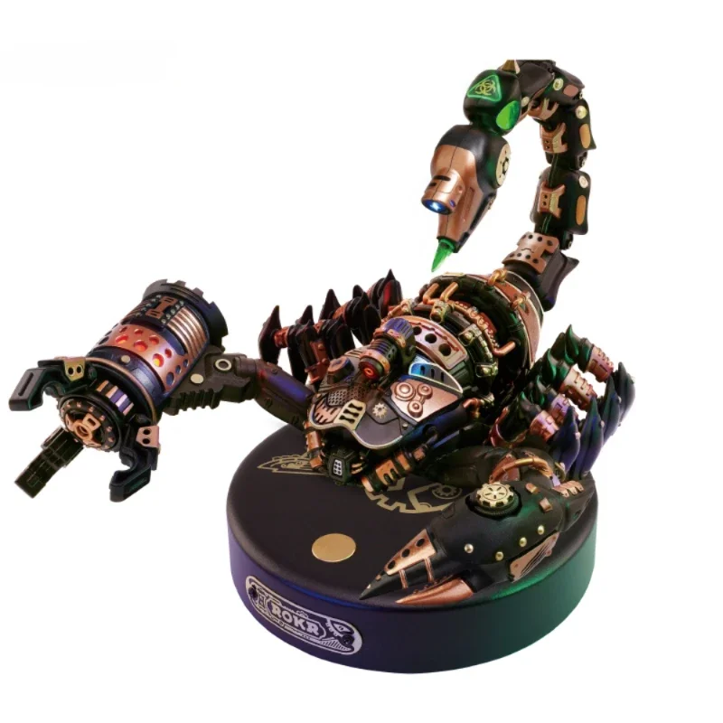 3D Puzzle Scorpion with Motor and Light, Educational Assembly Toy, Mechanical Metal Model, Birthday Gift, Creative Ornament
3D Puzzle Scorpion with Motor and Light, Educational Assembly Toy, Mechanical Metal Model, Birthday Gift, Creative Ornament