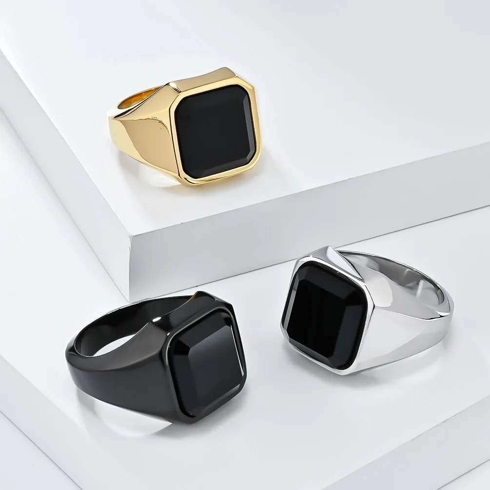 Light luxury style imitation gemstone stainless steel ring men's artificial gemstone fashion personality hand accessories
Light luxury style imitation gemstone stainless steel ring men's artificial gemstone fashion personality hand accessories