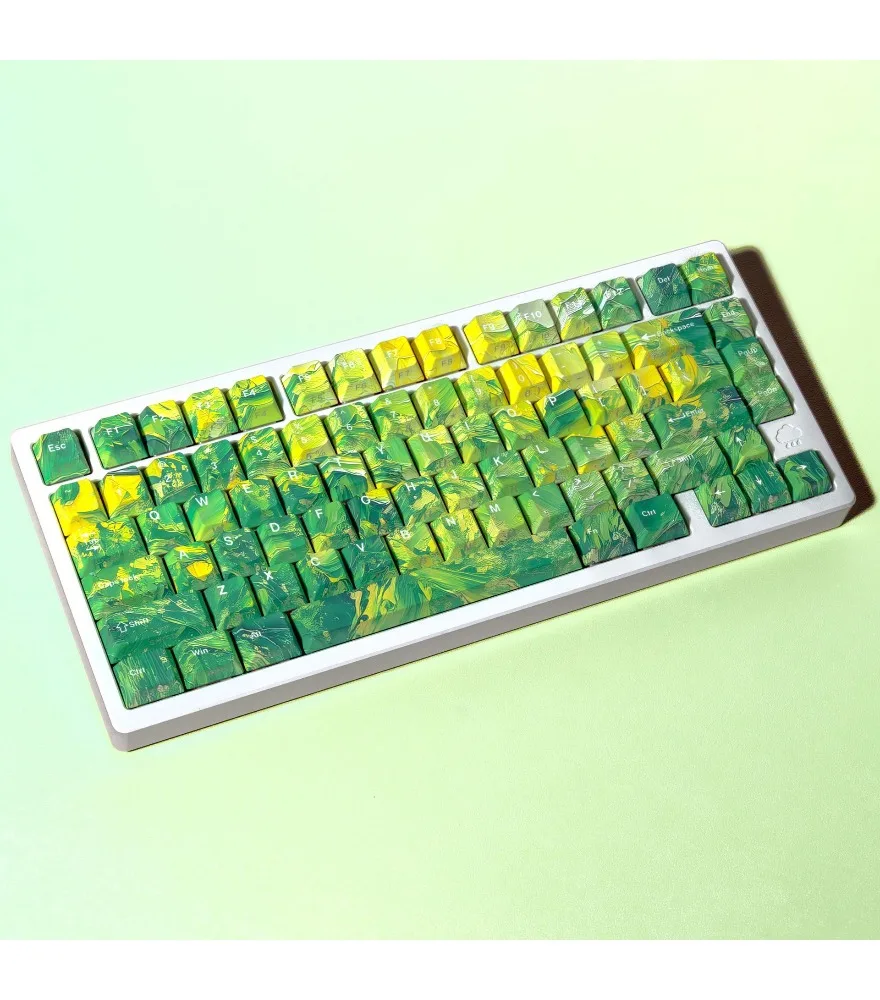 Keycap Korean Russian European small language can be magnetic axis keyboard double engraving light transmission Pbt original
Keycap Korean Russian European small language can be magnetic axis keyboard double engraving light transmission Pbt original