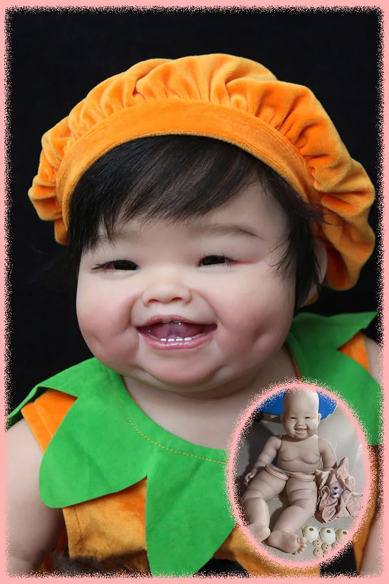 New Arrival Minmin 28inch Reborn Doll Kit Unfinished Unpainted DIY Blank Doll Parts With cloth body connectors and eyes
New Arrival Minmin 28inch Reborn Doll Kit Unfinished Unpainted DIY Blank Doll Parts With cloth body connectors and eyes