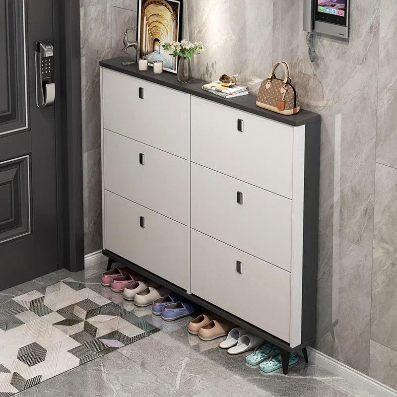 Italian Ultra-thin Tipping Bucket Shoe Cabinet, New 2024 Explosion At The Door of The Home, Integrated Simple Small Shoe Rack
Italian Ultra-thin Tipping Bucket Shoe Cabinet, New 2024 Explosion At The Door of The Home, Integrated Simple Small Shoe Rack