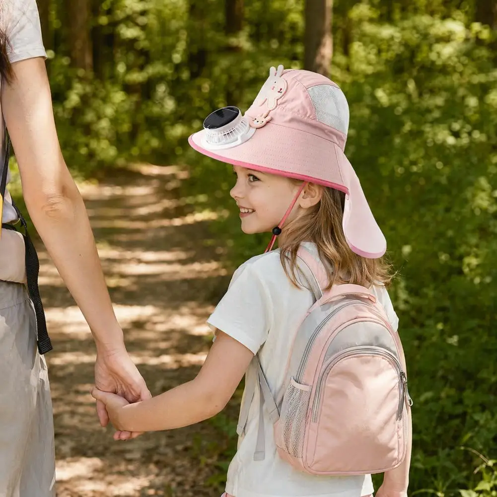 Wide Brim Sun Hat for Children Baby Sun Hat with Fan Kids Sun Cap with Built-in Solar Fan Wide Brim Protection Hat Breathable
Wide Brim Sun Hat for Children Baby Sun Hat with Fan Kids Sun Cap with Built-in Solar Fan Wide Brim Protection Hat Breathable
