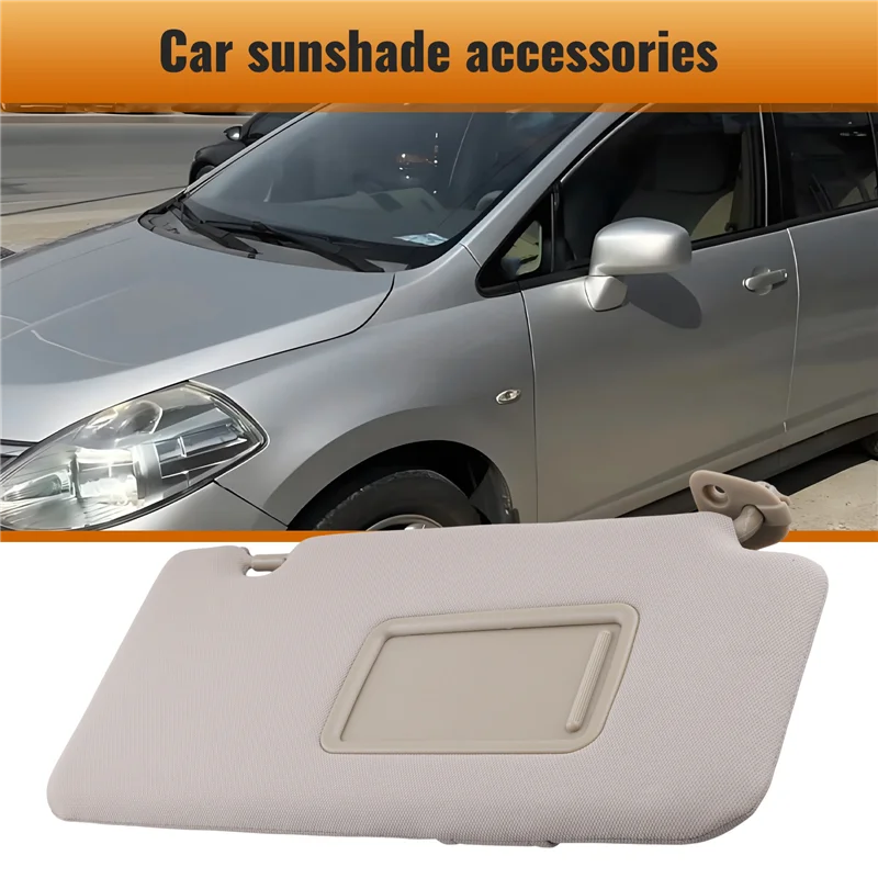 Auto Parts Sun Visor Front Sun Visor For Nissan Tiida Versa 2005-2010 96401-EL31A 
Auto Parts Sun Visor Front Sun Visor For Nissan Tiida Versa 2005-2010 96401-EL31A