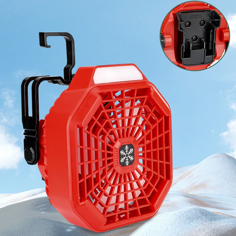 Portable Camping Fan with Remote Control and Adjustable Light for Milwaukee 18V Lithium Batteries for Workplaces and Emergencies
Portable Camping Fan with Remote Control and Adjustable Light for Milwaukee 18V Lithium Batteries for Workplaces and Emergencies