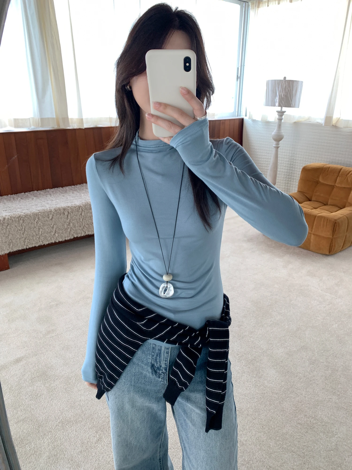 5Candy colors SML Spring Autumn 2026 korean style Tops Girls Half Turtleneck Warm Long Sleeve t-shirt Womens Tees shirt femme
5Candy colors SML Spring Autumn 2026 korean style Tops Girls Half Turtleneck Warm Long Sleeve t-shirt Womens Tees shirt femme